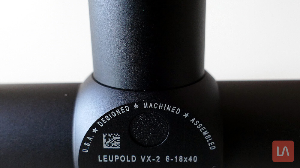 Lunette de visée Leupold VX-2 6-18×40 Détail